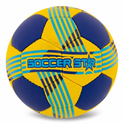 Мяч гандбольный SOCCER STAR HB-5153-3 размер 3 синий-желтый
