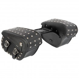 Мотокофры боковые Sport Trade HL617 Chopper, черные, 28x24x11см (2шт)