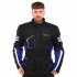 Мотокуртка туринговая NERVE MS-1194 L-3XL черный-синий