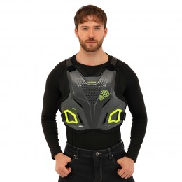 Мотопанцирь защитный SCOYCO AM07 для кросса, M-XL, черный
