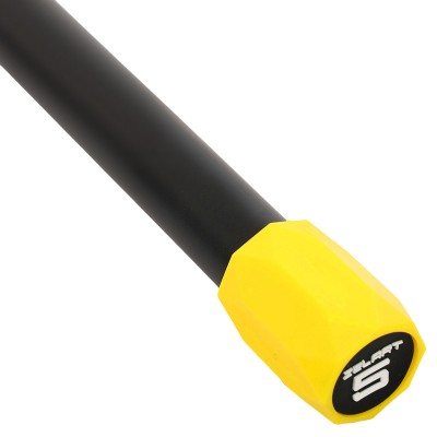 Бодибар Body Bar Zelart FI-4780-5 вес 5кг черный-желтый