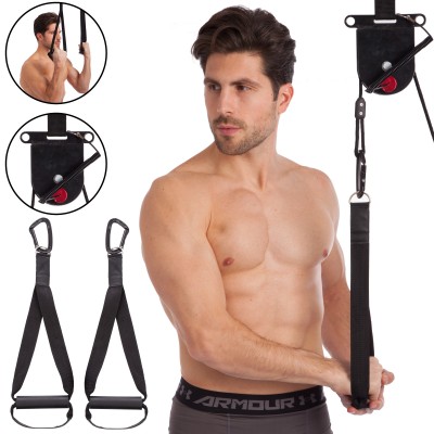 Петли тренировочные Zelart SUSPENSION SYSTEM AF5004 черный – ваш идеальный спортивный инструмент