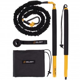 Тренажер Zelart RipTrainer Resistance Bar FI-2599 черный-желтый для развития силы и ловкости