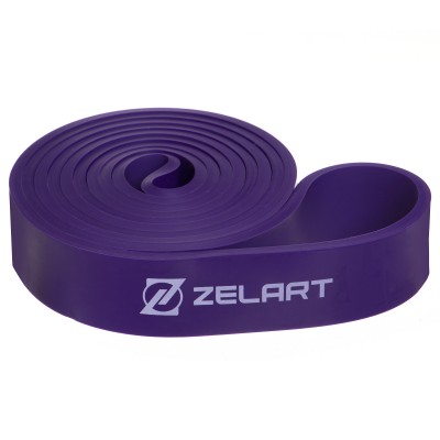 Резина петля для подтягиваний и тренировок Zelart POWER LOOP FI-2606-3 20-45кг фиолетовый