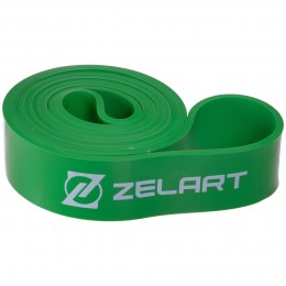 Резина петля для подтягиваний и тренировок лента силовая Zelart POWER LOOP FI-2606-4 23-54кг зеленый