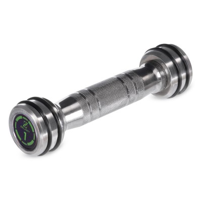 Гантель цельная стальная хромированная Zelart FI-2622-1 1кг