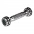 Гантель цельная стальная хромированная Zelart FI-2622-1 1кг