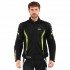 Мотокуртка NERVE MS-0113-G M-3XL черно-салатовая