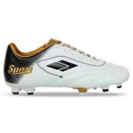 Бутсы футбольные DIFFERENT SPORT SG-301313-4 размер 40-45 белый-золотой
