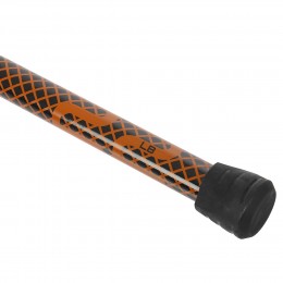 Бодибар Body Bar разборной 3-х секционный Zelart FI-9994-10 вес 10кг черный-коричневый