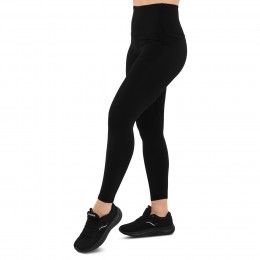 Спортивные женские лосины Domino T2201 S-XL черные - комфорт и стиль для тренировок