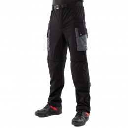 Мотоштаны защитные SCOYCO P072 быстросъемные черные M-3XL