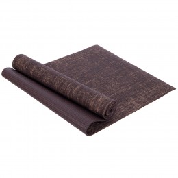 Коврик для йоги Льняной каучуковый двухслойный Sport Trade FI-2441 размер 185x62x0,6см цвета в ассортименте