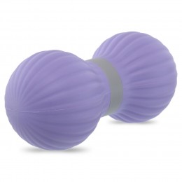 Мяч массажный двойной для МФР и самомассажа Duoball Sport Trade FI-9673 ø6,5см цвета в ассортименте