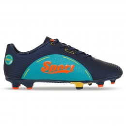 Бутсы футбольные SPORT SG-301041-5 размер 40-45 темно-синий-оранжевый