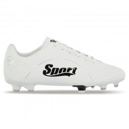 Бутсы футбольные SPORT SG-301041-7 размер 40-45 белый-черный