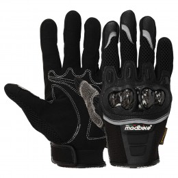 Мотоперчатки всесезонные MADBIKE MAD-02L M-XXL, цвета в ассортименте