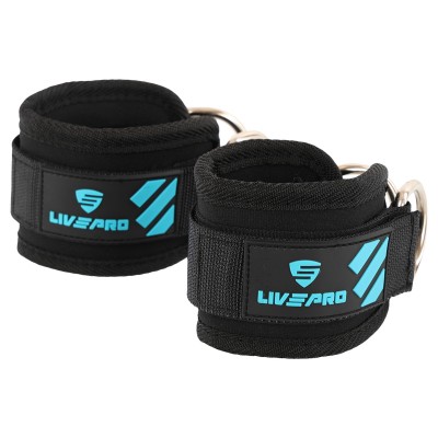 Лямки для ног TRAINING ANKLE STRAPS LiveUp LP8711 - идеальный аксессуар для тренировок