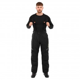 Мотоштаны текстильные с подтяжками SCOYCO P035 для мототуризма M-3XL черные