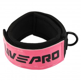 Лямка для ног LADY LEG STRAP LiveUp LP8755 - Розово-черная, для идеальной растяжки и комфорта