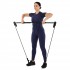 Палка гимнастическая с эспандерами Gym Stick 1,3м для фитнеса