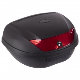 Кофр для мотоцикла BUOTAI ZH-997 задний Top Case 40x30x43см черно-красный
