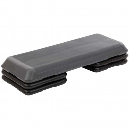 Степ-платформа для фитнеса и аэробики 3 уровня высоты Sport Trade FI-1577 110x36,5x10-21см цвета в ассортименте