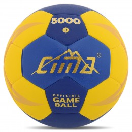 Мяч гандбольный CIMA VB-5000-3 №3 PU синий-желтый