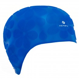 Силиконовая шапочка для плавания на длинные волосы Napredele ACTIFY FLOWER PL-0785