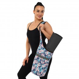 Сумка для йоги через плечо KINDFOLK Yoga bag Sport Trade FI-8364-2 - стильный аксессуар для активных тренировок