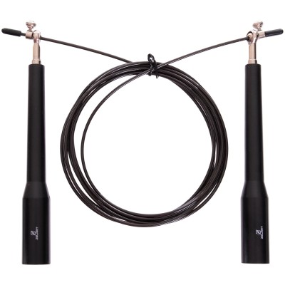 Скоростная скакалка Кроссфит Zelart FI-2563 с шарнирным подшипником и стальным тросом