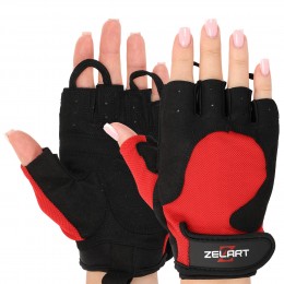 Перчатки для фитнеса Zelart SB-161732 XS-M – Комфорт и Защита для Ваших Тренировок