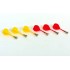 Мишень для игры в дартс магнитная двухсторонняя BL-1016B Baili (р-р 32x40см, в комплекте 6 дротиков)