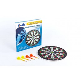 Мишень для игры в дартс из флока Flocked BL-17115 17in Baili (d-43cм, в комплекте 6 дротиков 6g)