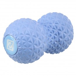 Мяч массажный двойной для МФР и самомассажа Duoball Zelart FI-7693 ø8см цвета в ассортименте