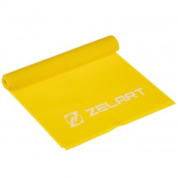 Лента эластичная для фитнеса и йоги Zelart FI-6306-1_2 цвета в ассортименте