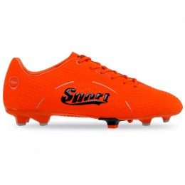 Бутсы футбольные SPORT SG-301041-3 размер 40-45 оранжевый-черный