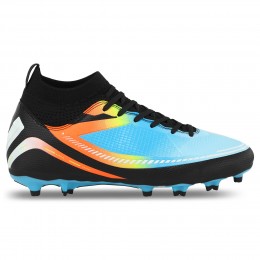 Бутсы футбольные Sport-Trade 768G-39-45-2 размер 39-45 черный-розовый-голубой