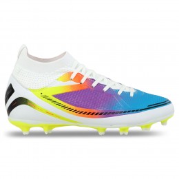 Бутсы футбольные Sport-Trade 768G-39-45-3 размер 39-45 белый-желтый-фиолетовый