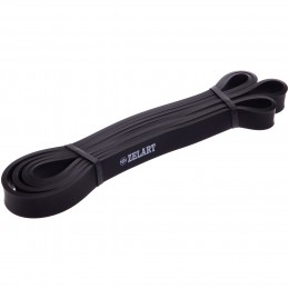 Резина петля для подтягиваний и тренировок лента силовая Zelart POWER BANDS FI-3917-BK черный