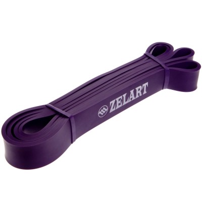 Резина петля Zelart POWER BANDS FI-3917-V фиолетовая для подтягиваний и тренировок Резина петля Zelart POWER BANDS FI-3917-V фиолетовая для подтягиваний и тренировок