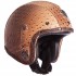 Мотошлем открытый VINTAGE MS-555K-LBR ретро-каска M-XL