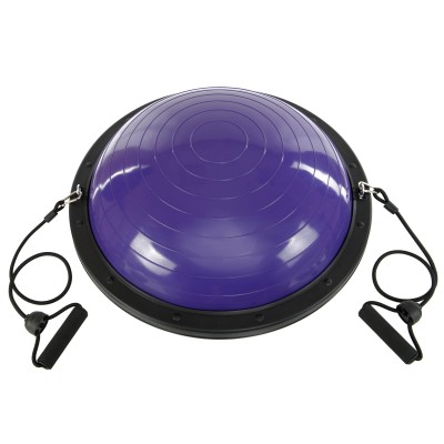Балансировочная платформа полусфера BOSU SPOINT FI-1924 с эспандерами