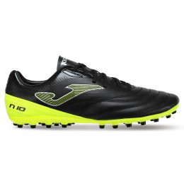 Бутсы футбольные Joma NUMERO-10 N10S2331AG размер 38-45 черный-салатовый