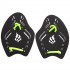 Лопатки для плавания MadWave EXTRAME M074901 S-L черный-зеленый
