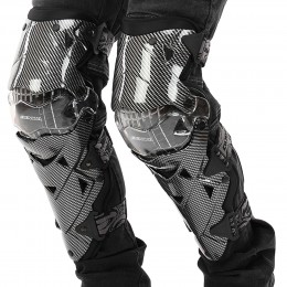 Мотонаколенники Alpinestar MS-4821 2шт черный-салатовый
