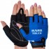 Перчатки для фитнеса HARD TOUCH FG-004 S-XL черный-синий – защита и комфорт для ваших тренировок