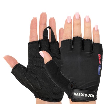 Перчатки для фитнеса HARD TOUCH FG-010 XS-L черные – идеальный выбор для тренировок
