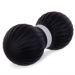 Мяч массажный двойной для МФР и самомассажа Duoball Sport Trade FI-0728 ø6,5см цвета в ассортименте