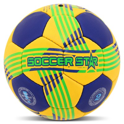 Мяч гандбольный SOCCER STAR HB-4527-1 размер 1 желтый-синий